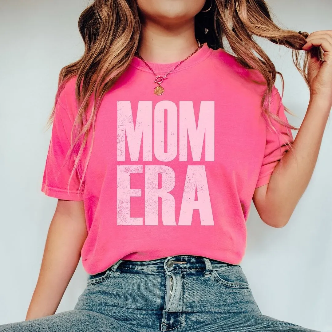Mom Era Distressed Garment Dyed Tee sold by Zulily product image thumbnail 2