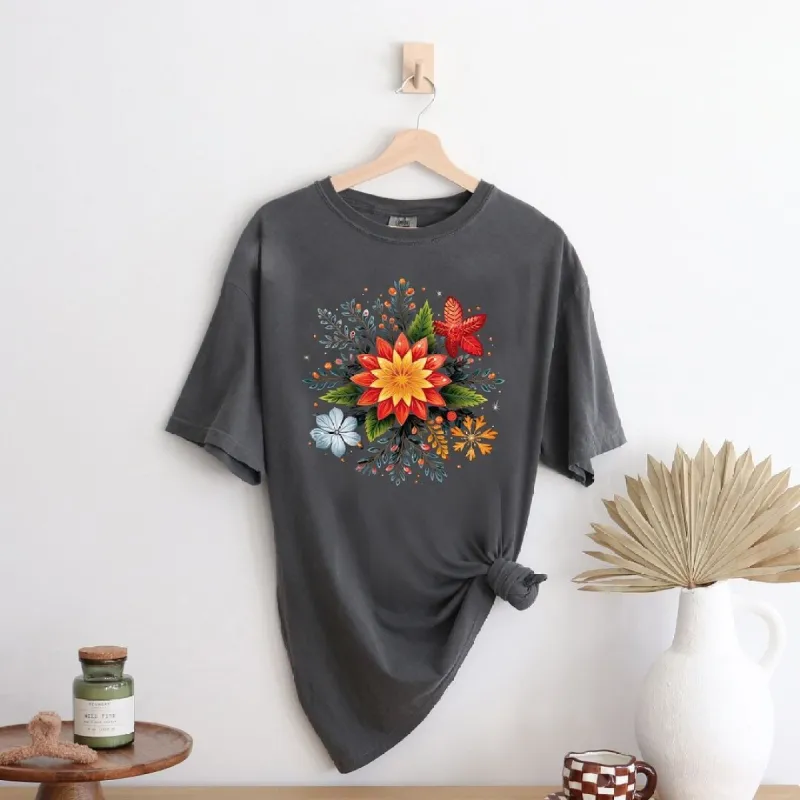 Winter Plants Garment Dyed Tee sold by Zulily
