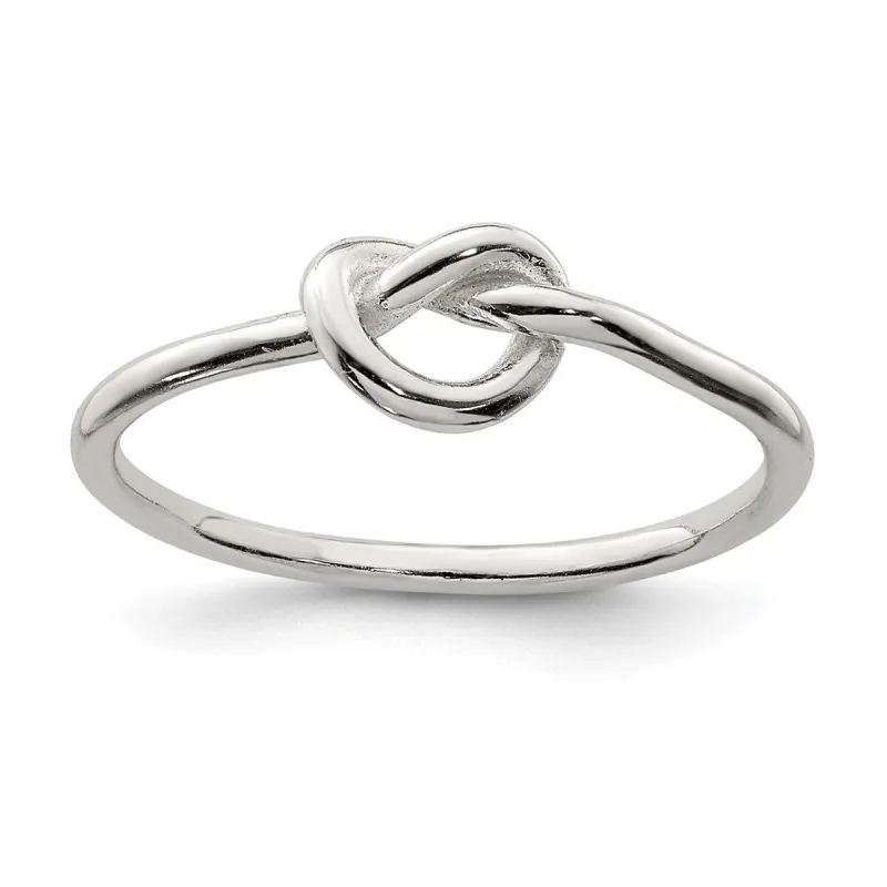 Curata 925 Sterling Silver Small Polished Knot Ring sold by Zulily