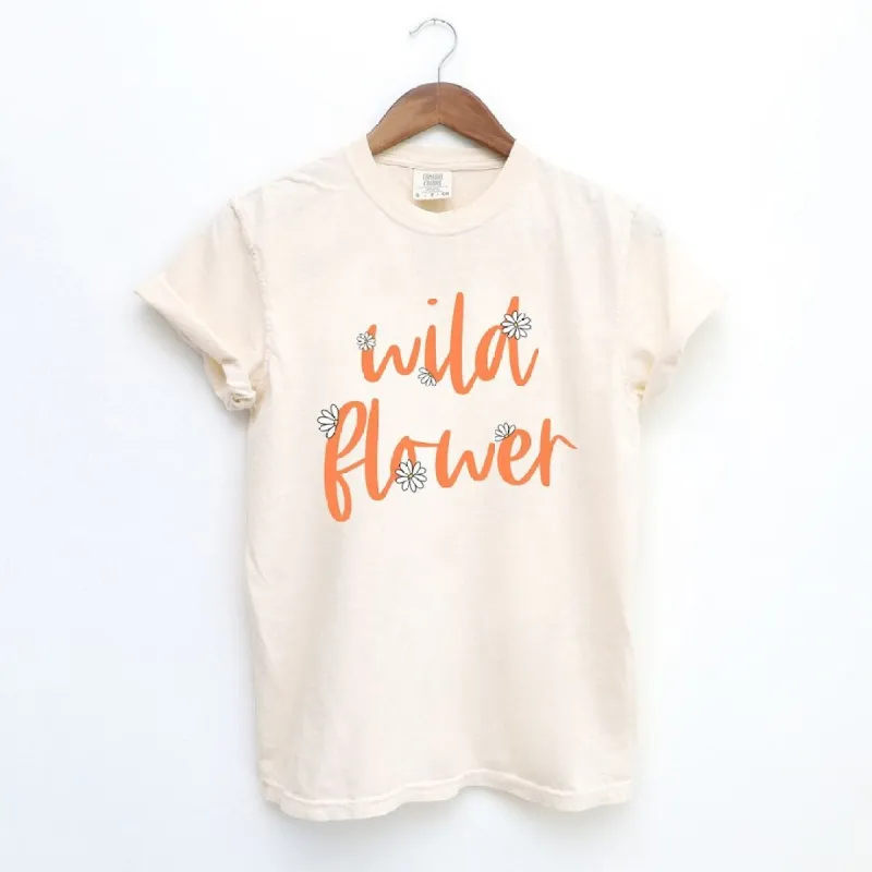 Wild Flower Garment Dyed Tee sold by Zulily