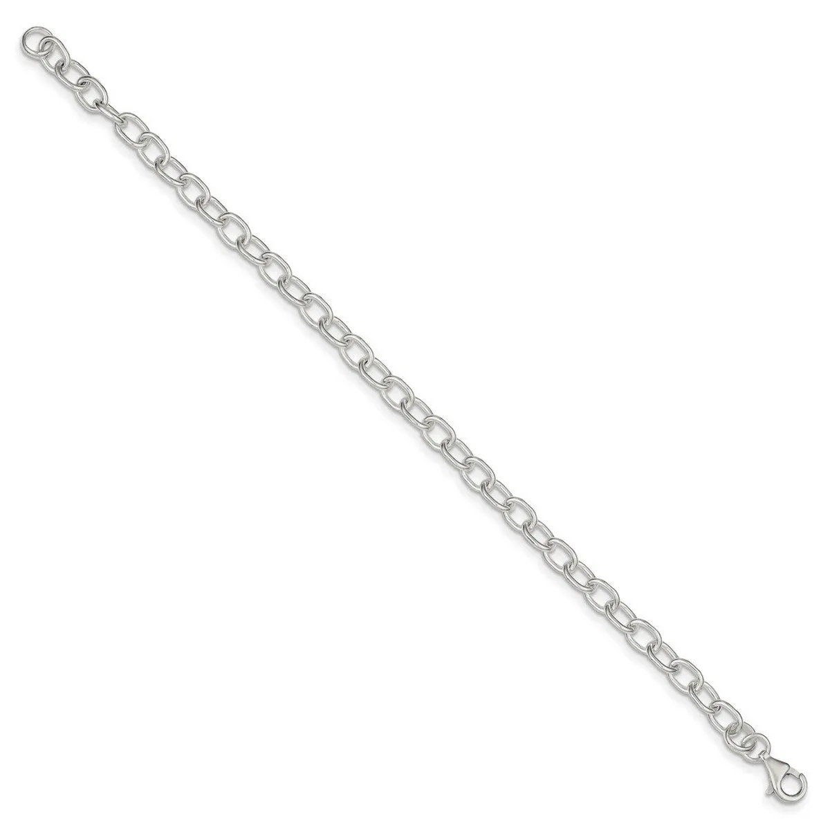 Curata 925 Sterling Silver 6mm Round Rolo Bracelet Options: 6.25" 7.25" sold by Zulily product image thumbnail 3