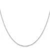 Curata 925 Sterling Silver 1.25mm Cable Chain Necklace Options: 16 18 20 22 24 26 28 30 36 sold by Zulily