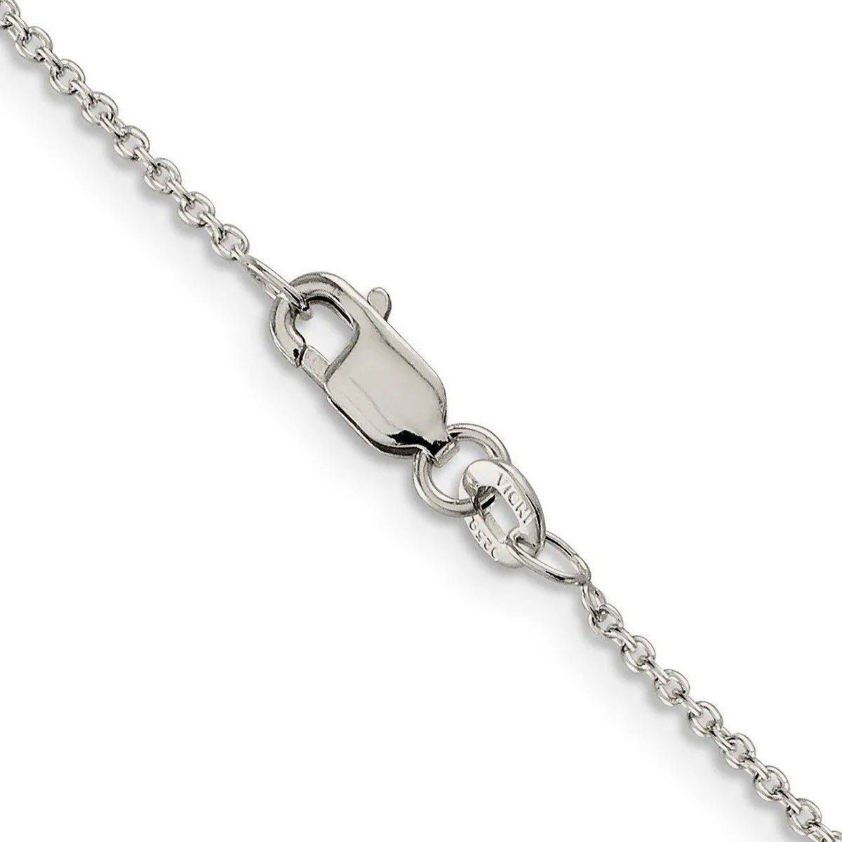 Curata 925 Sterling Silver 1.25mm Cable Chain Necklace Options: 16 18 20 22 24 26 28 30 36 sold by Zulily product image thumbnail 4