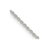 Curata 925 Sterling Silver 1.3mm Rope Chain Necklace Options: 16 18 20 22 24 30 sold by Zulily