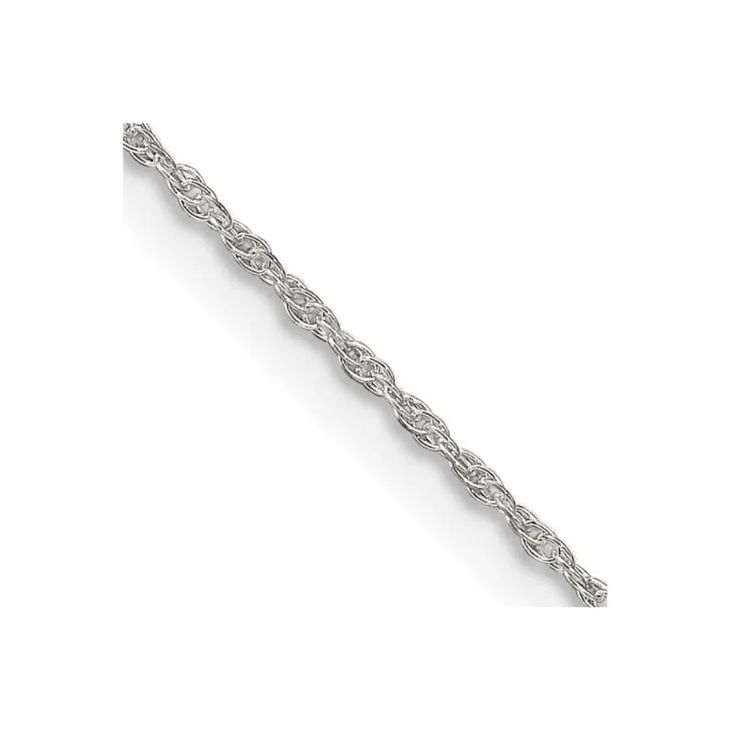 Curata 925 Sterling Silver 1.25mm Round Spiga Chain Necklace Options: 16 18 20 24 30 sold by Zulily