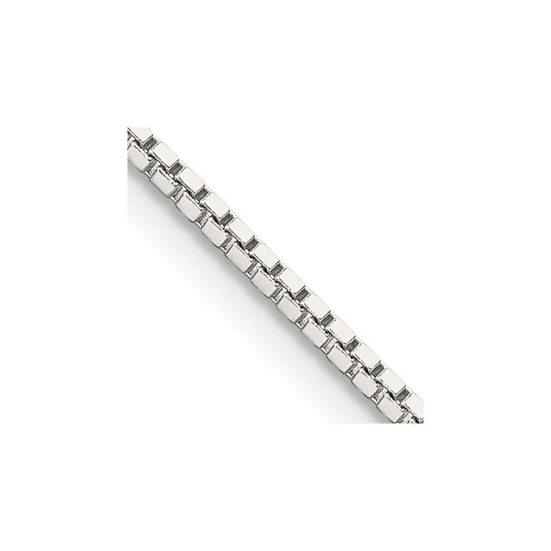 Curata 925 Sterling Silver 1.5mm Box Chain Necklace Options: 16 18 20 22 24 26 28 sold by Zulily