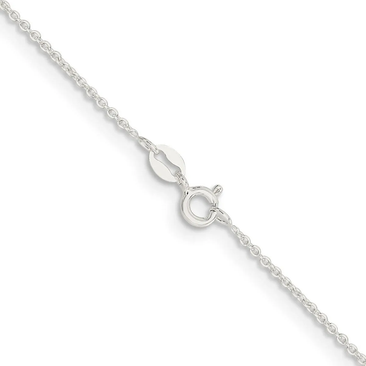 Curata 925 Sterling Silver 1.45mm Cable Chain NecklaceOptions: 16 18 20 24 sold by Zulily product image thumbnail 4