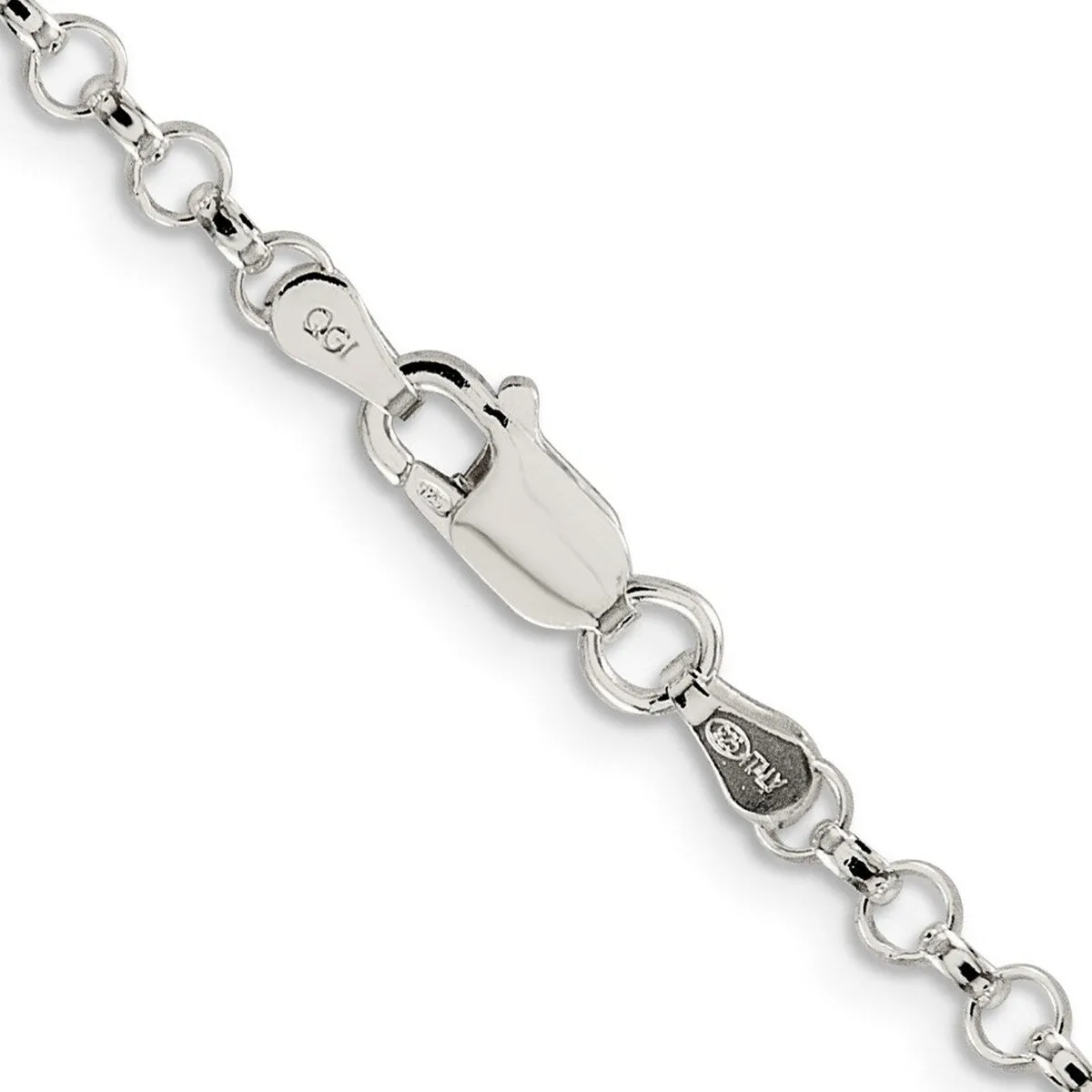 Curata 925 Sterling Silver Polished 3.0mm Belcher Light Chain Necklace Options: 16 18 20 sold by Zulily product image thumbnail 4