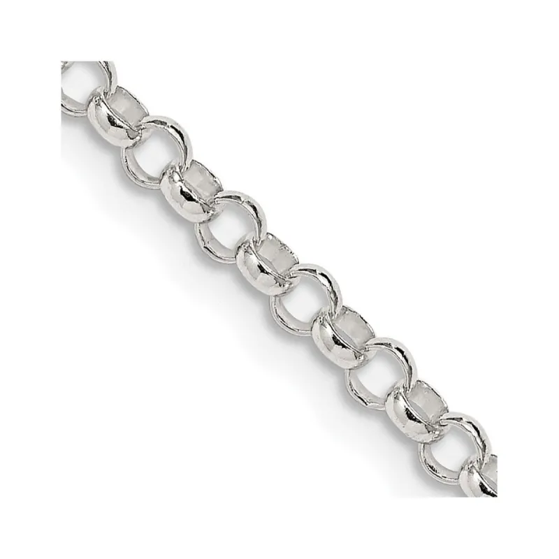 Curata 925 Sterling Silver Polished 3.0mm Belcher Light Chain Necklace Options: 16 18 20 sold by Zulily