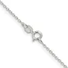 Curata 925 Sterling Silver Polished 0.5mm Forzantina Chain Necklace Options: 16 18 20 24 sold by Zulily