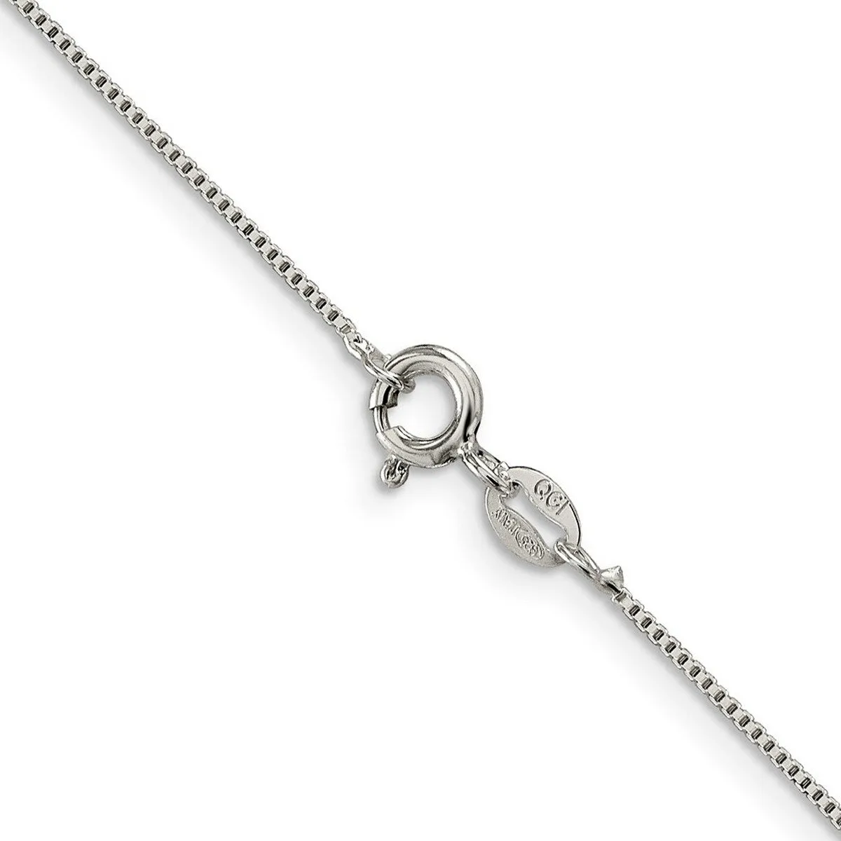 Curata 925 Sterling Silver .8mm Box Chain Necklace Options: 16 18 20 22 24 sold by Zulily product image thumbnail 4