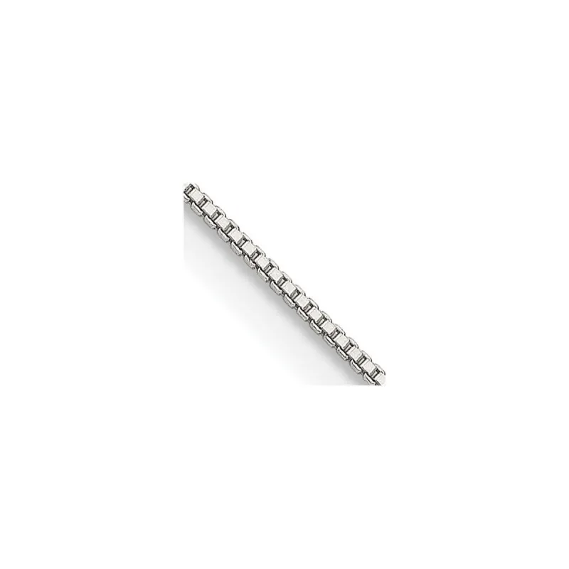 Curata 925 Sterling Silver .8mm Box Chain Necklace Options: 16 18 20 22 24 sold by Zulily