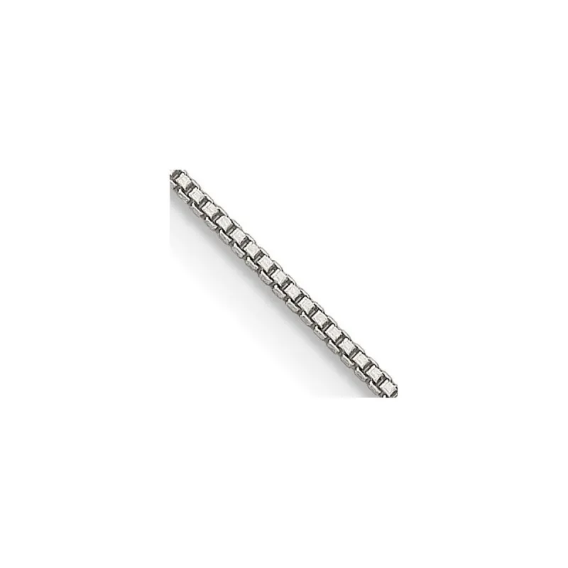 Curata 925 Sterling Silver .6mm Box Chain Necklace Options: 16 18 20 22 24 sold by Zulily