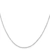 Curata 925 Sterling Silver .6mm Box Chain Necklace Options: 16 18 20 22 24 sold by Zulily