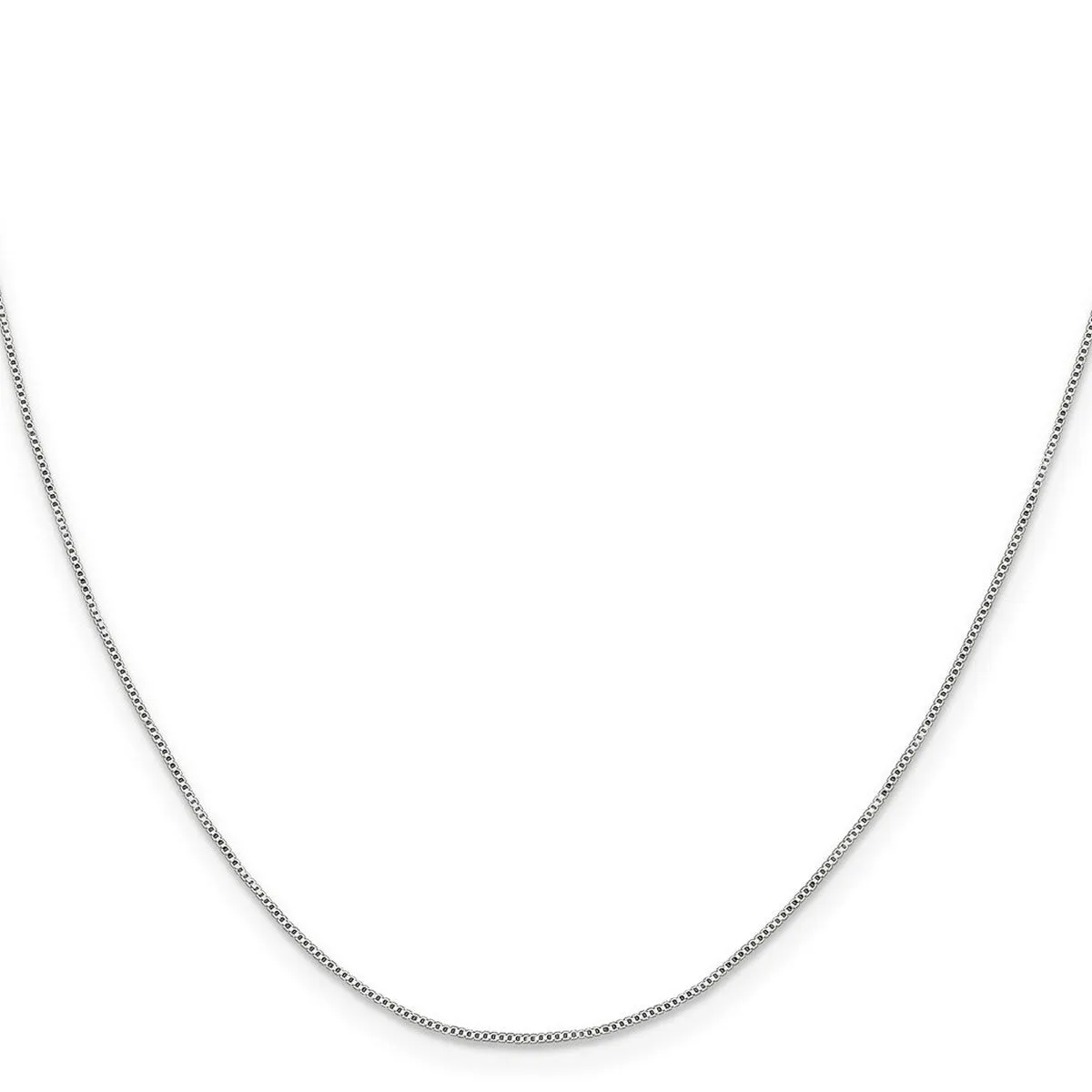 Curata 925 Sterling Silver .6mm Box Chain Necklace Options: 16 18 20 22 24 sold by Zulily product image thumbnail 3