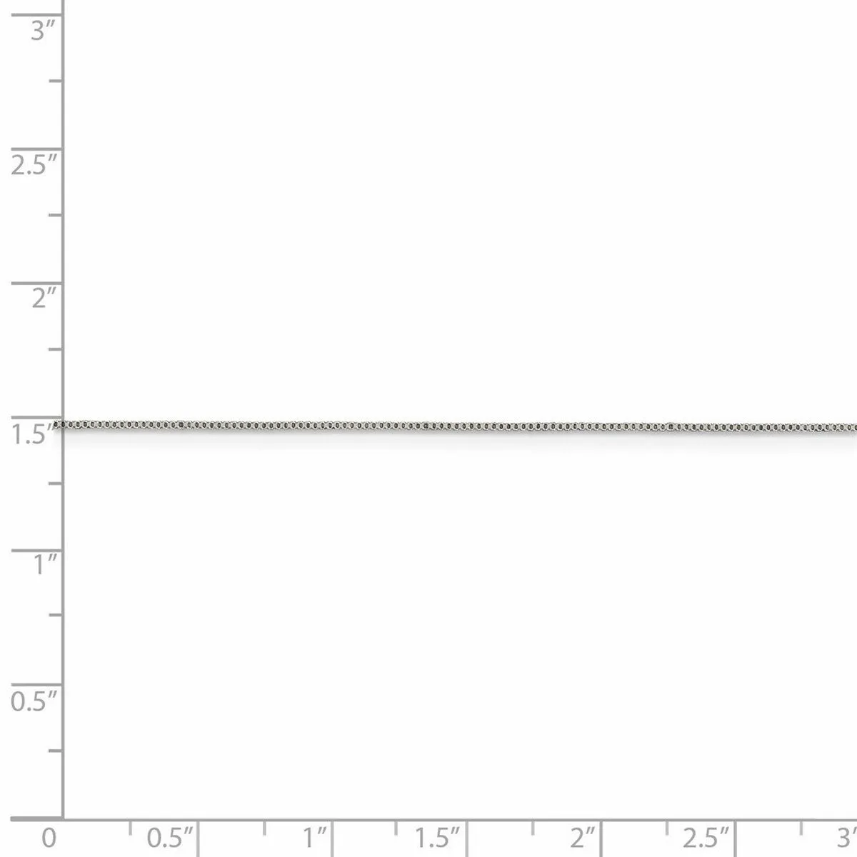 Curata 925 Sterling Silver .6mm Box Chain Necklace Options: 16 18 20 22 24 sold by Zulily product image thumbnail 2