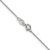 Curata 925 Sterling Silver .6mm Box Chain Necklace Options: 16 18 20 22 24 sold by Zulily