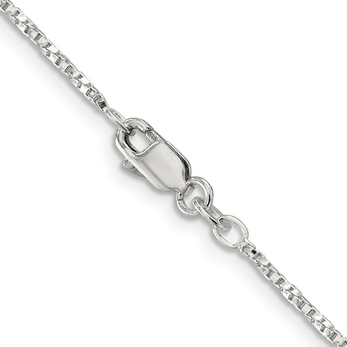 Curata 925 Sterling Silver 1.35 Twisted Box Chain Necklace Options: 16 18 20 24 sold by Zulily product image thumbnail 4