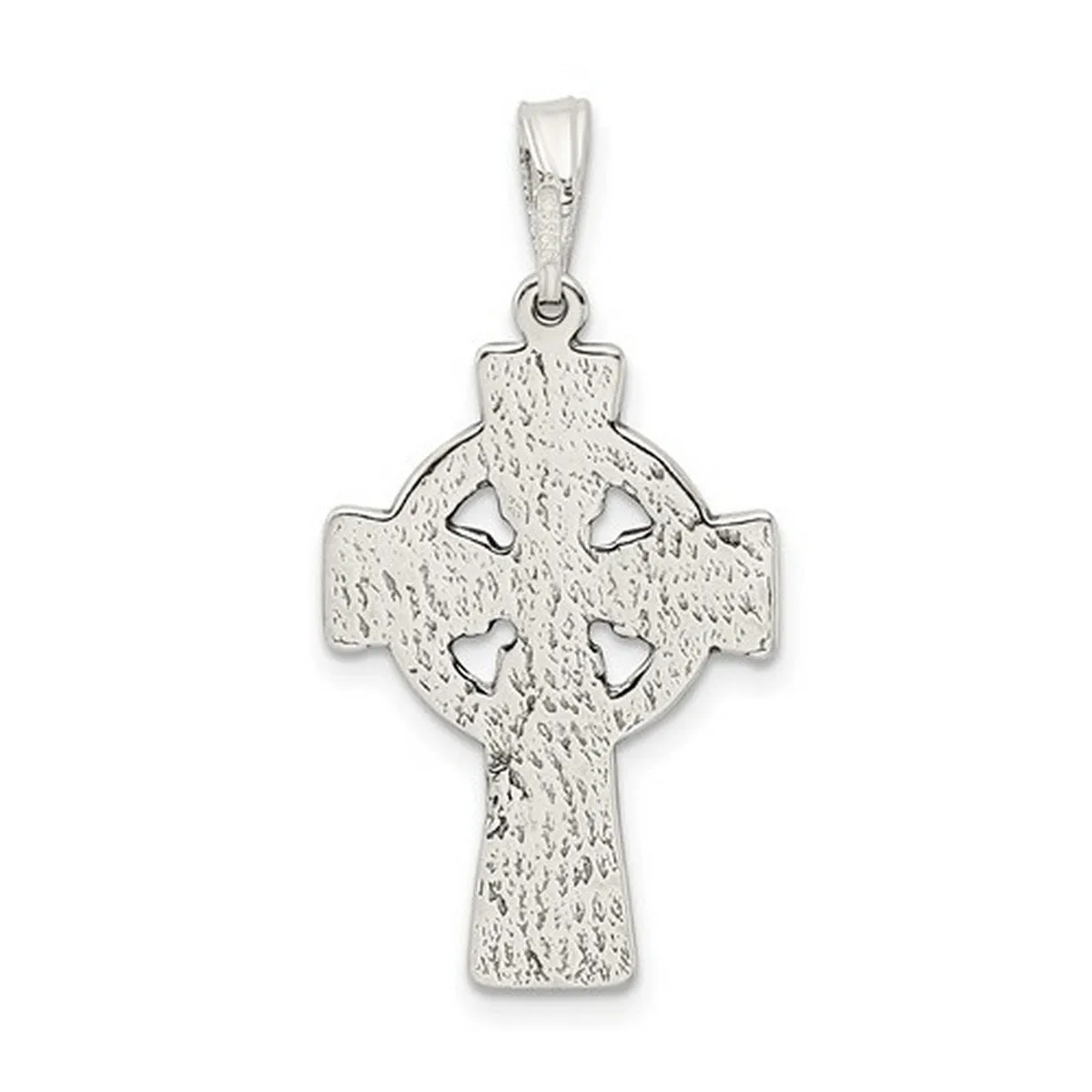 Curata 925 Sterling Silver 18" 36x19mm Mens Antiqued Celtic Cross Necklace sold by Zulily product image thumbnail 3