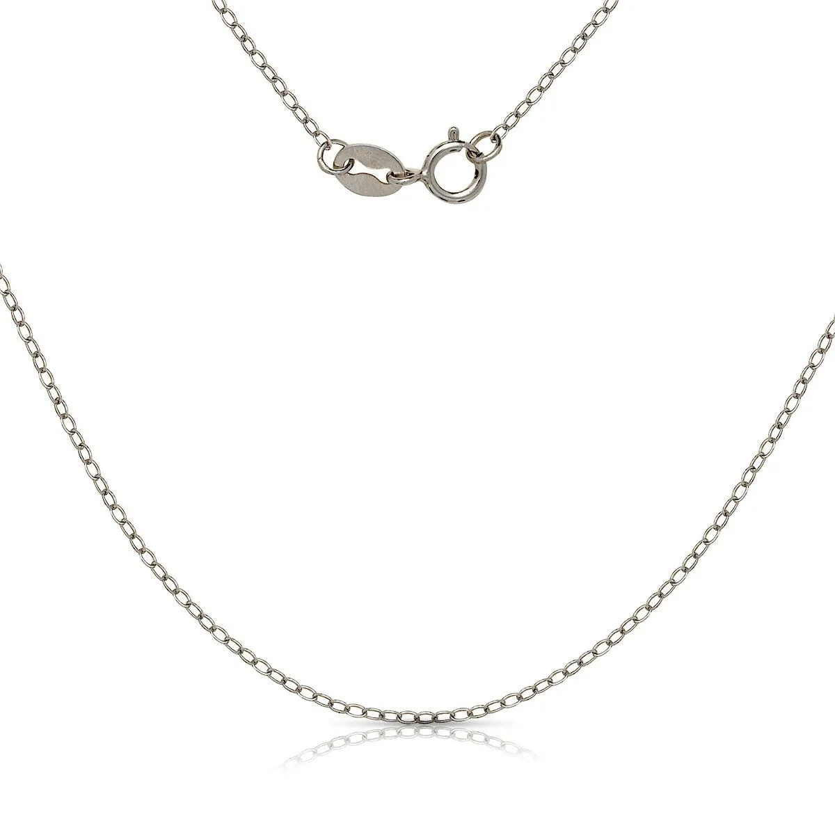 Curata 925 Sterling Silver 18" 30x16mm Boy Disc Charm Pendant Necklace sold by Zulily product image thumbnail 3