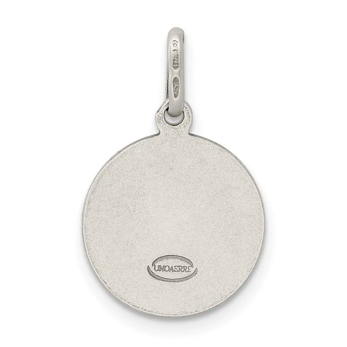 Curata 925 Sterling Silver 18" 20x15mm Antiqued Small Guardian Angel Medal Charm Necklace sold by Zulily product image thumbnail 4