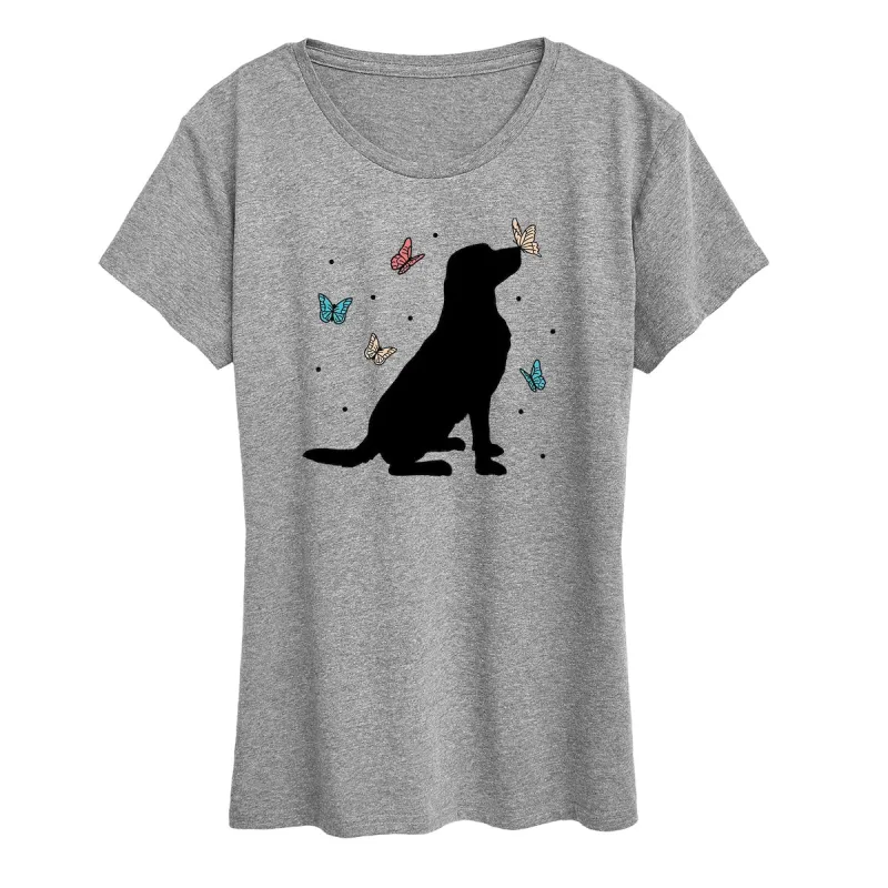 Dog And Butterflies sold by Zulily