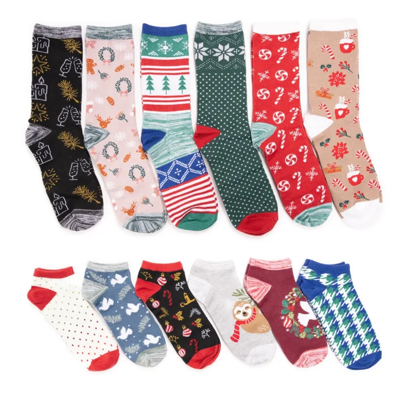 Women's 12 Days of Christmas Socks sold by Zulily