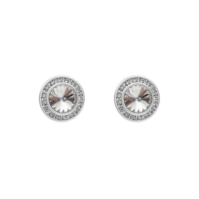 Crystal Classic Halo Stud Earrings sold by Zulily