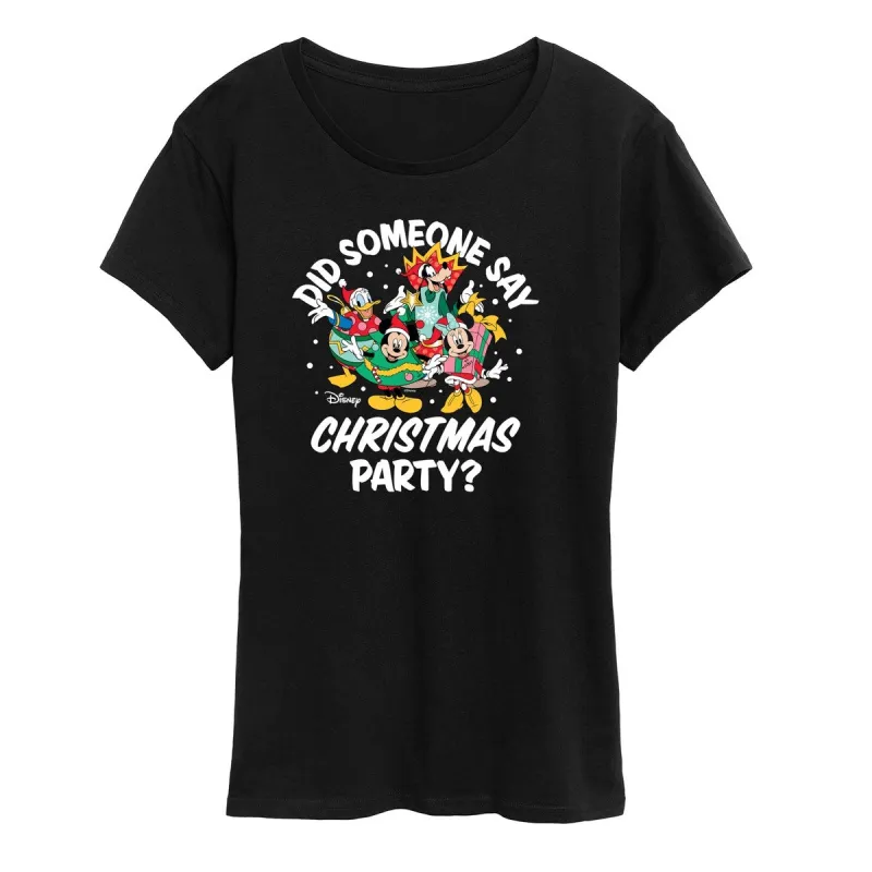 Disney Did Someone Say Christmas Party sold by Zulily