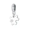 Cubic Zirconia & Sterling Silver Puzzle Charm sold by Zulily