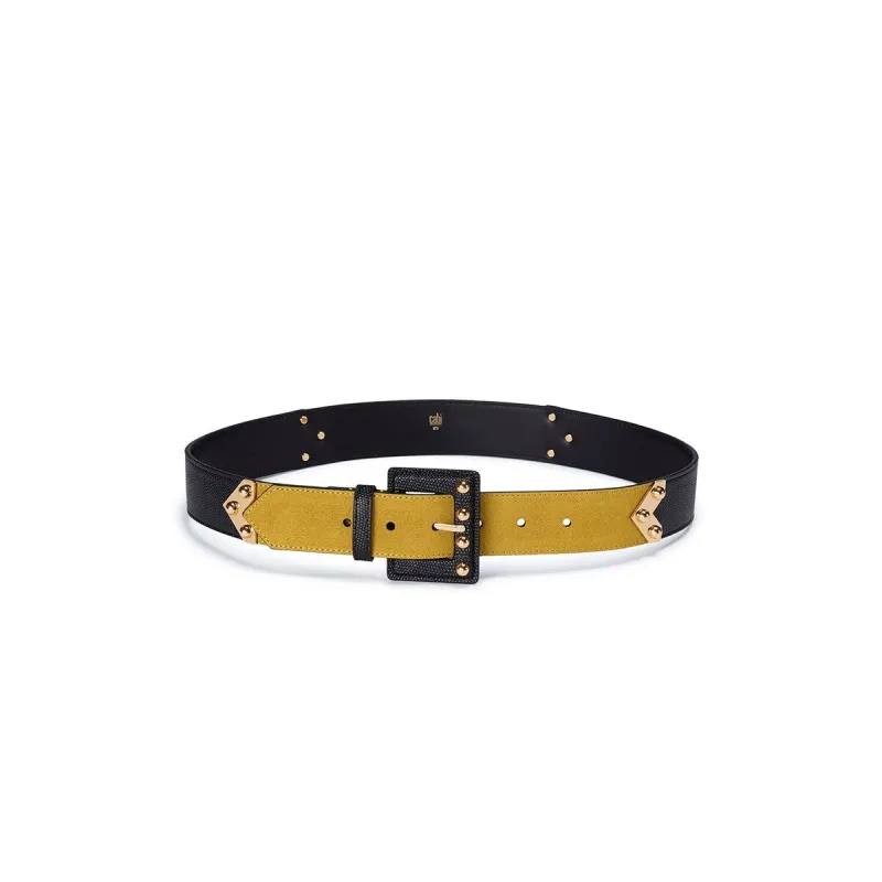 cabi Black Combo Ornament Belt sold by Zulily