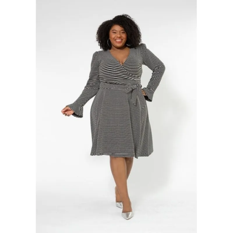 Leota Women's Rosalia Dress Gray Size 1X sold by Zulily