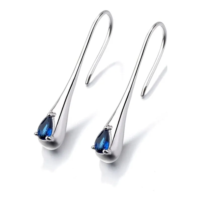 Sterling Silver Water Drop Earrings sold by Zulily