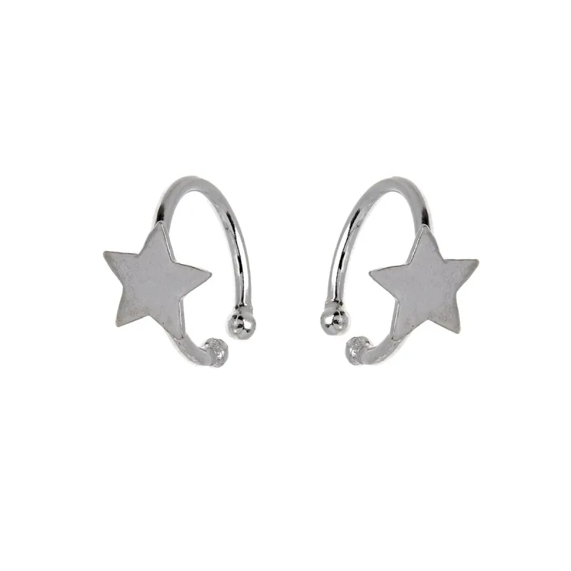 Sterling Silver Star Ear Cuffs sold by Zulily