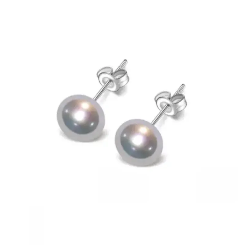 Sterling Silver & Grey Freshwater Pearl Drop Earrings sold by Zulily