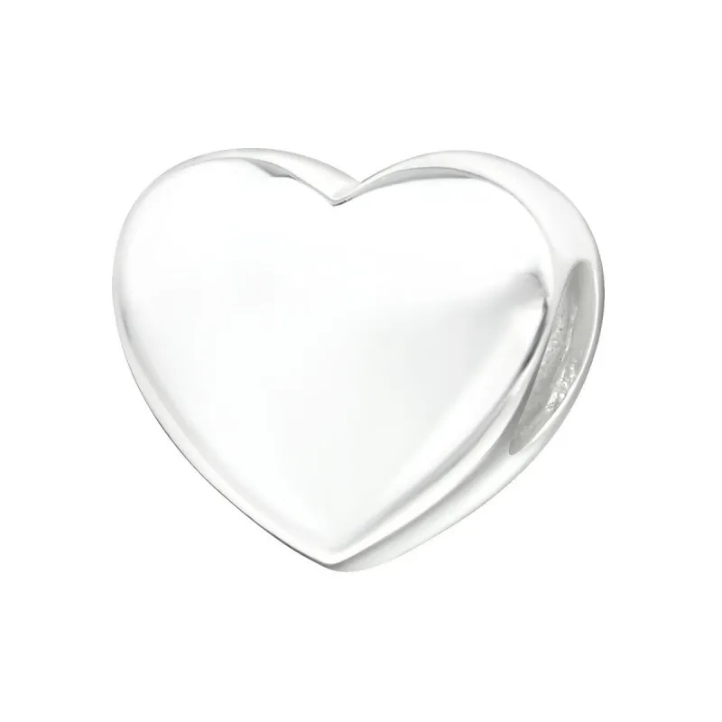 Sterling Silver Heart Bracelet Charm sold by Zulily