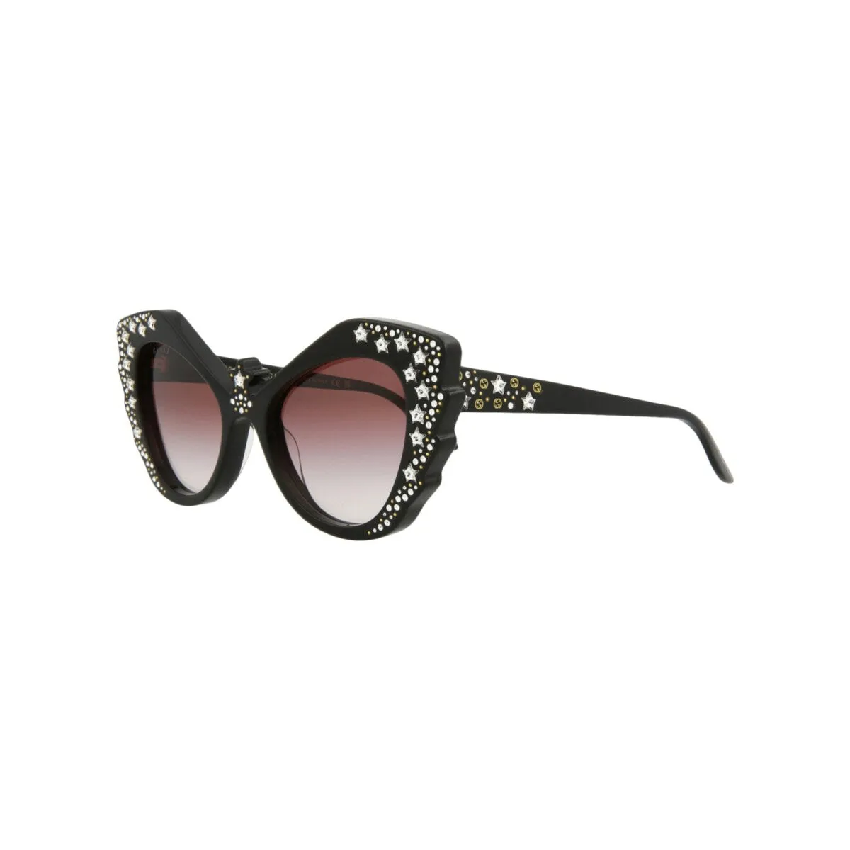 Cat Eye-Frame Acetate Sunglasses - Black - One Size sold by Zulily product image thumbnail 2