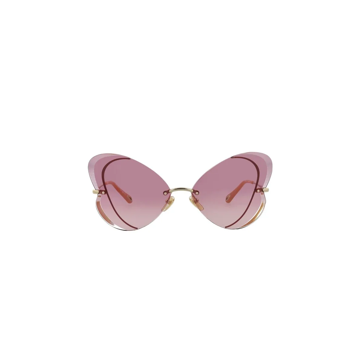 Cat Eye-Frame Metal Sunglasses - One Size sold by Zulily