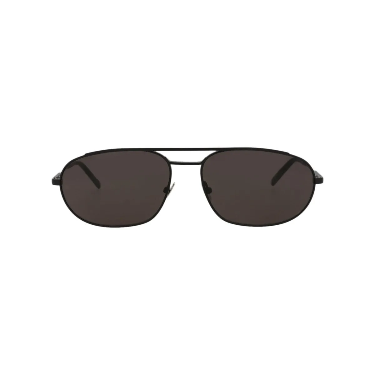 Round-Frame Metal Sunglasses - Black - One Size sold by Zulily
