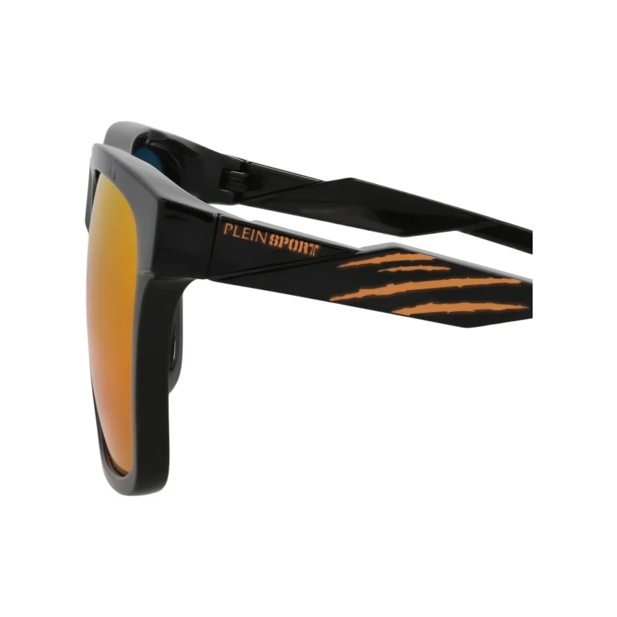 Square-Frame Injection Sunglasses - Black - One Size sold by Zulily product image thumbnail 4
