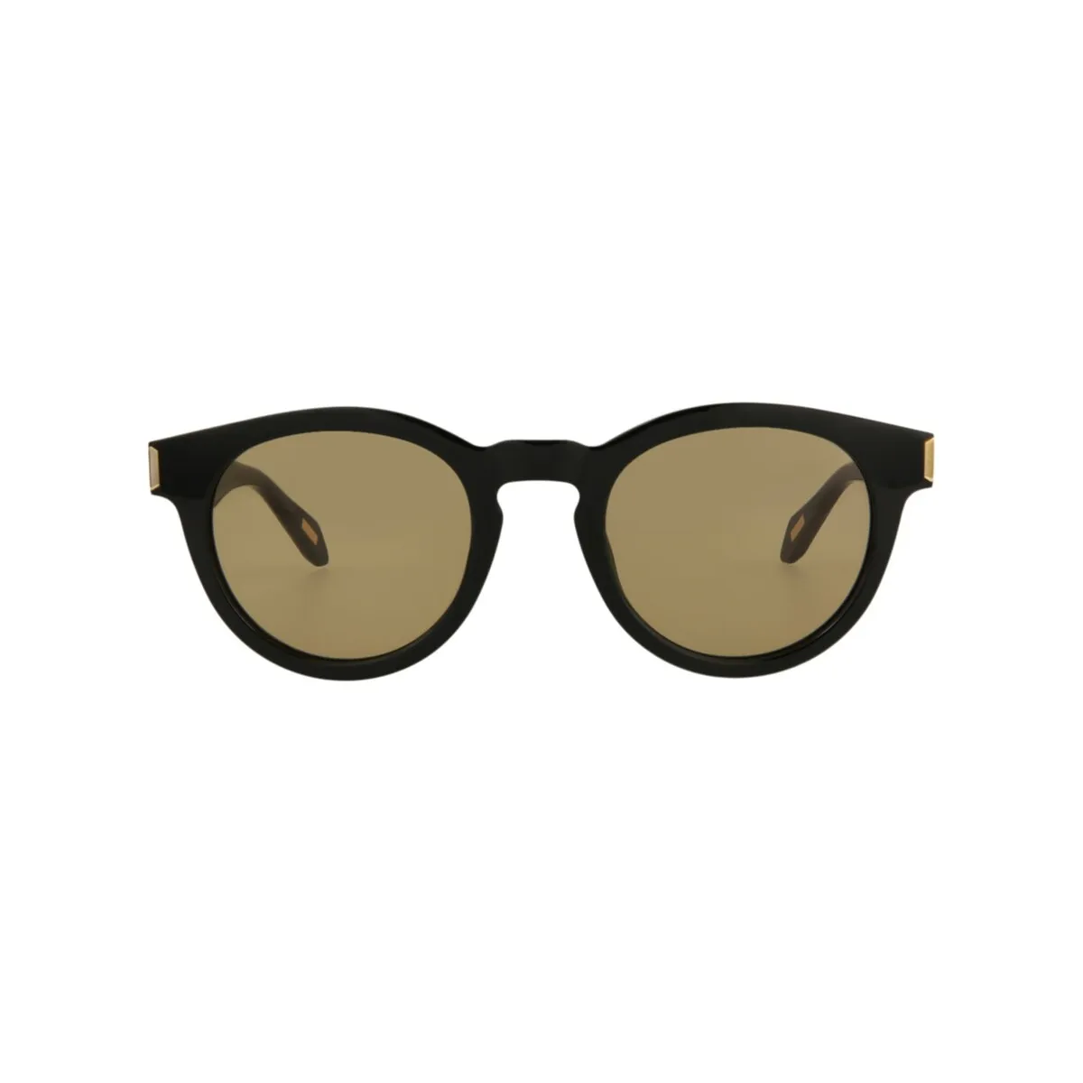 Round-Frame Acetate Sunglasses - Black - One Size sold by Zulily