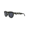 Round-Frame Acetate Sunglasses - Black - One Size sold by Zulily