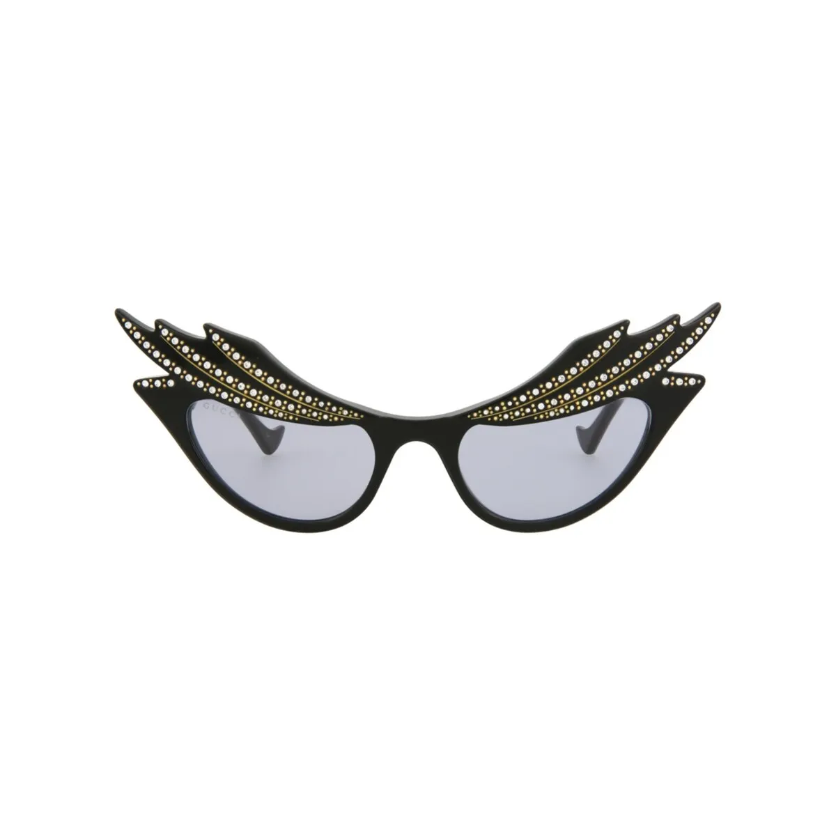Cat Eye-Frame Acetate Sunglasses - Black - One Size sold by Zulily