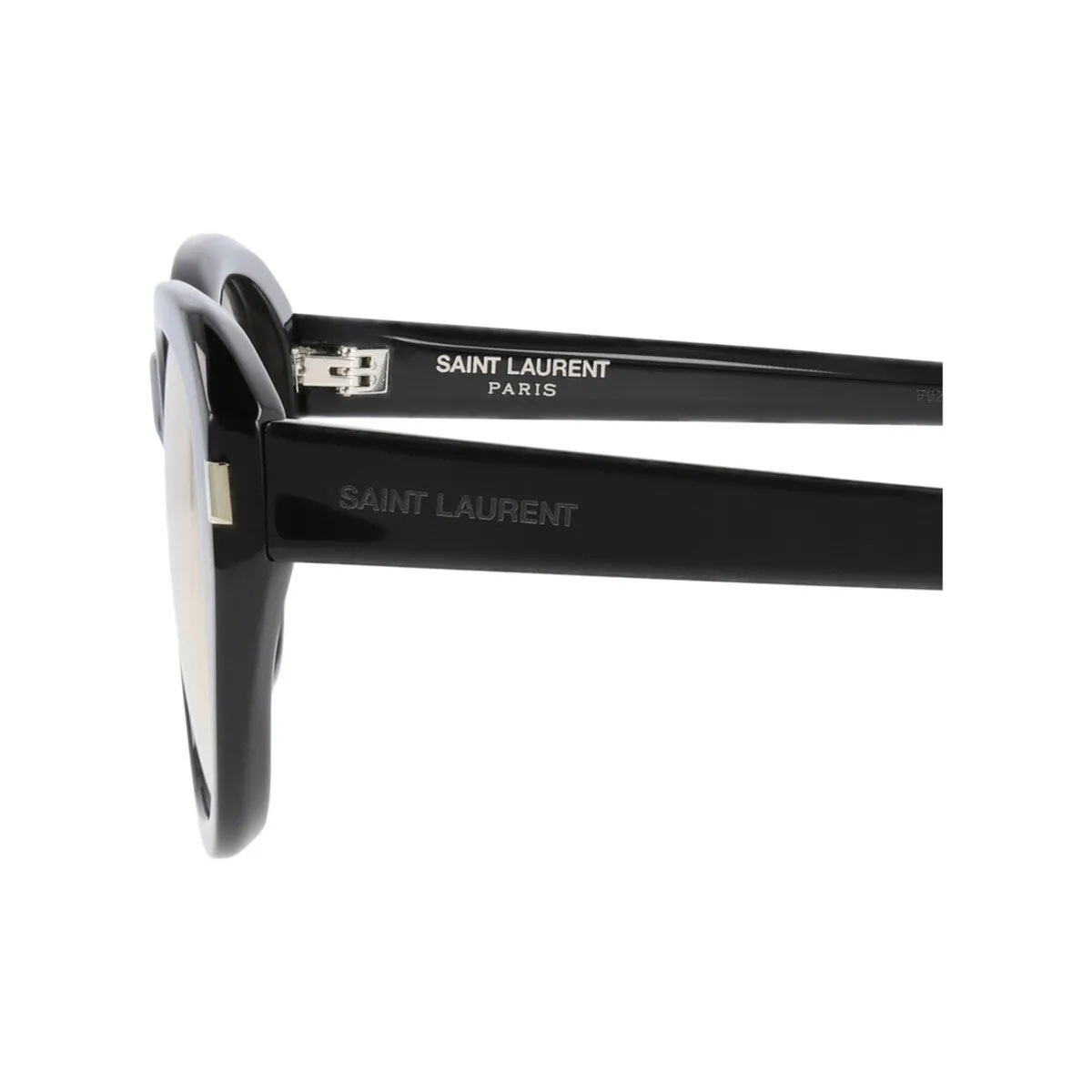 Round-Frame Recycled Acetate Sunglasses - Black - One Size sold by Zulily product image thumbnail 3