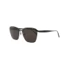 Square-Frame Metal Sunglasses - Black - One Size sold by Zulily