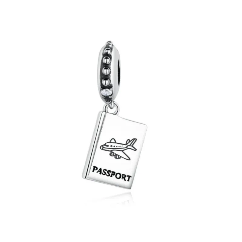 Sterling Silver Passport Dangling Charm sold by Zulily