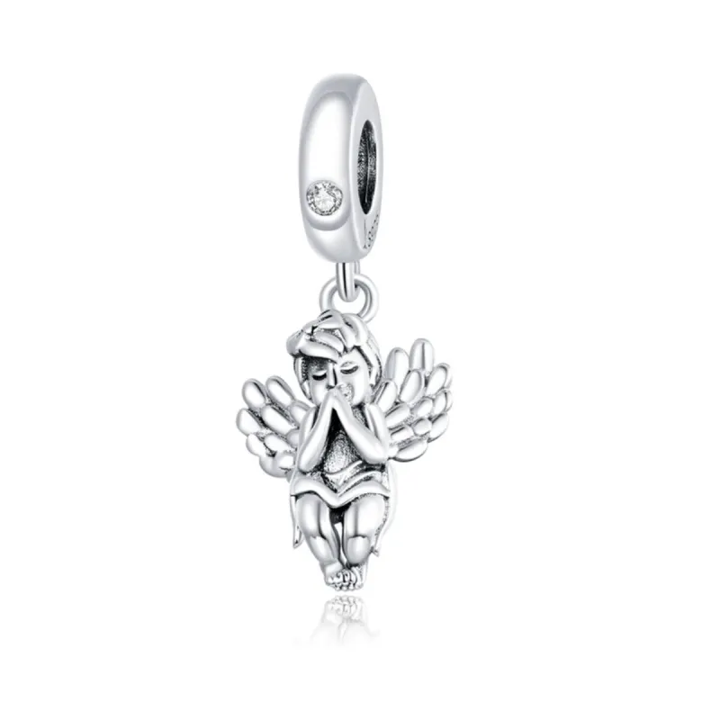 Sterling Silver Cute Cherub Charm sold by Zulily