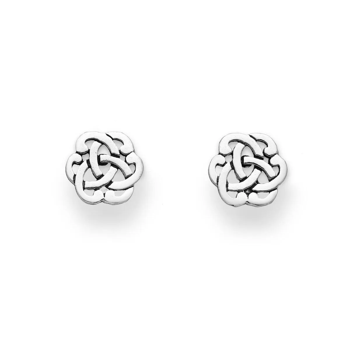 Sterling Silver Celtic Knot Stud Earrings sold by Zulily