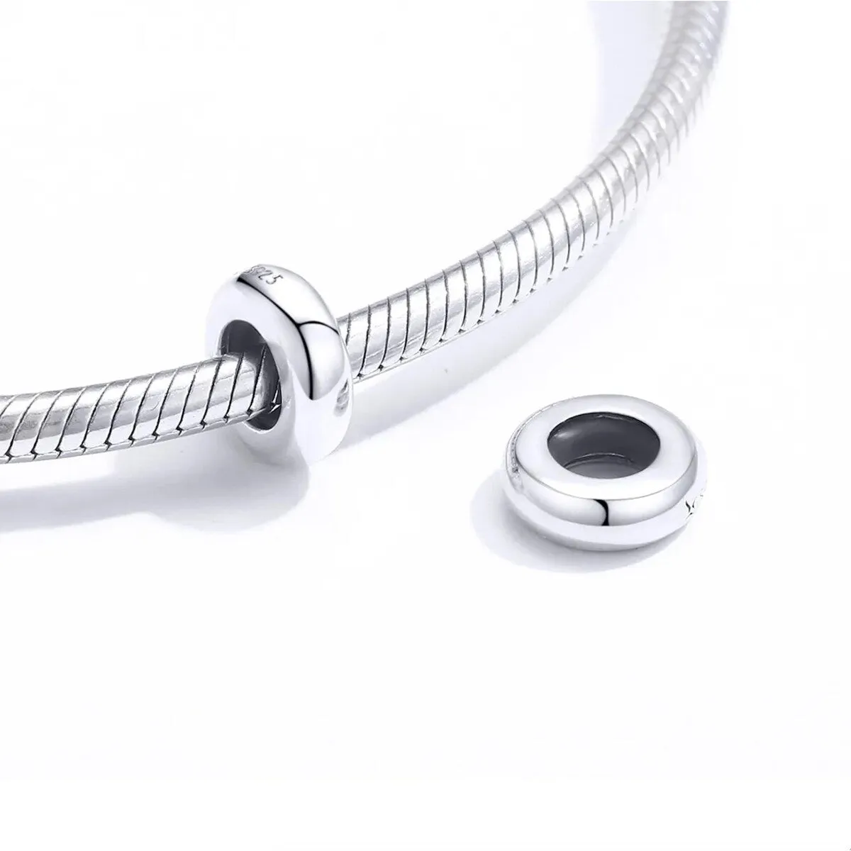 Sterling Silver Minimalist Spacer Bracelet Charm sold by Zulily