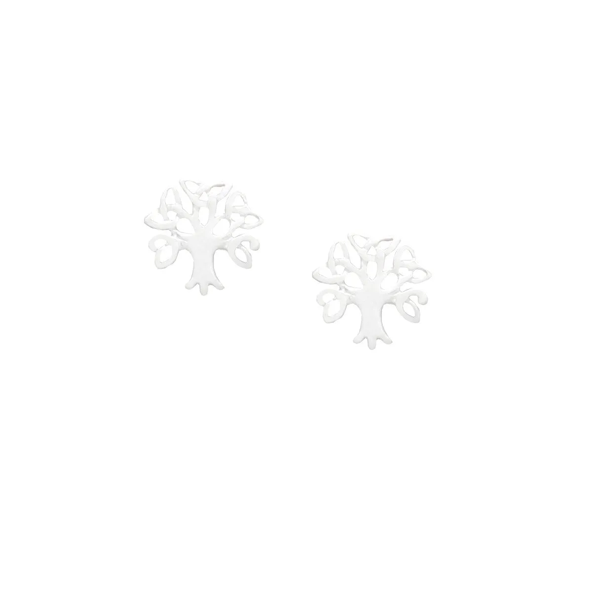 Sterling Silver Celtic Tree Stud Earrings sold by Zulily